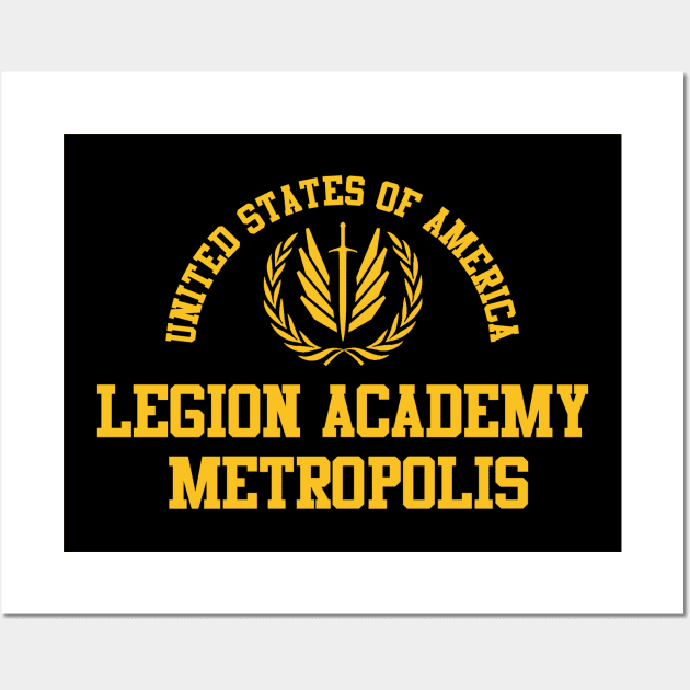 DC Legion Academy Wall Art by NEFT PROJECT